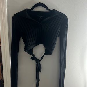 grey bandit black top, never worn